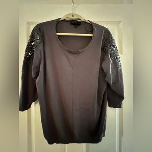 Lane Bryant 18/20 Gray Top